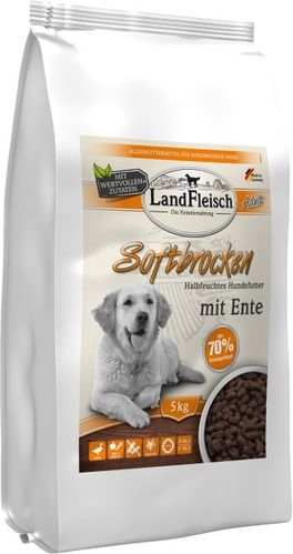 LandFleisch Dog Softbrocken Mit Ente Getreidefrei