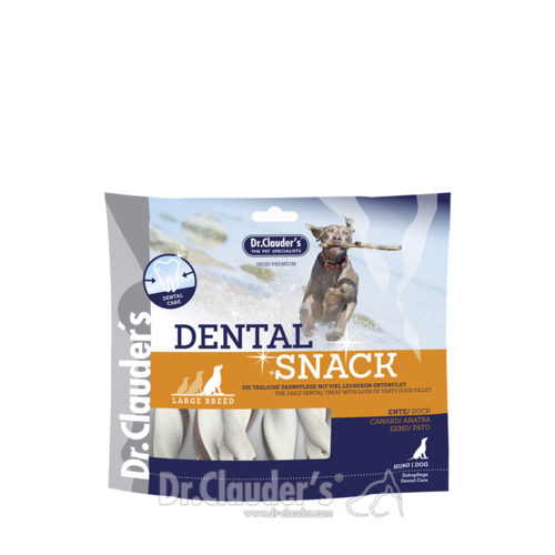 Dr. Clauders Hunde Dental Snack Ente large breed 500 g