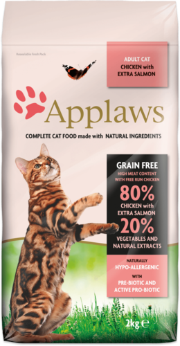 Applaws Cat Adult Huhn + Lachs 7,5 kg
