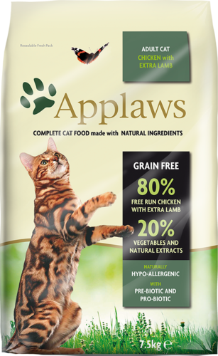 Applaws Cat Adult Huhn + Lamm 7,5 kg
