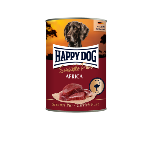 Happy Dog Sensible pur Africa Strauß 400g