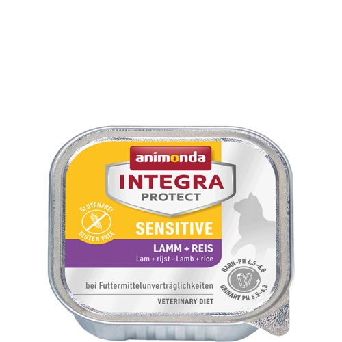 Animonda Integra Protect Sensitive Adult Lamm+Reis 16 x 100 g