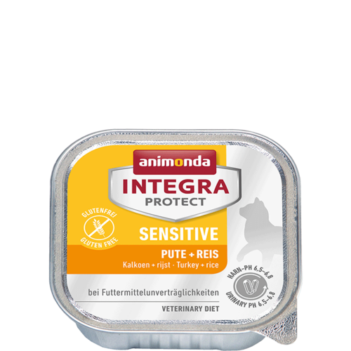 Animonda Integra Protect Sensitive Adult Pute+Reis 16 x 100 g