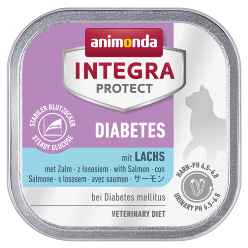 Animonda Katzen Integra Protect Diabetes Adult mit Lachs 100 g