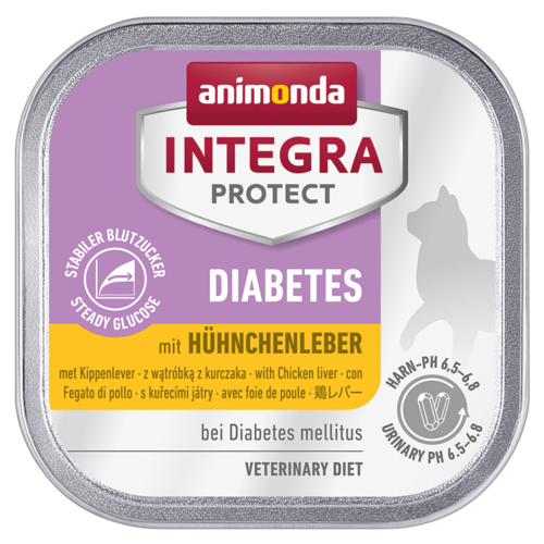 Animonda Integra Protect Diabetes mit Hühnchenleber 100 g