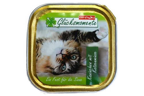 GLÜCKSMOMENTE Kaninchen + Katzenminze 100g