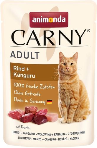 Carny Adult Rind+Kanguru 85g
