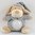 Baby-Plüschtier mit Nachtlicht, Hund ca. 24x25cm
