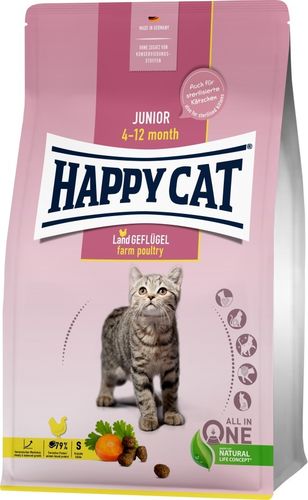 Happy Cat Young Junior Land-Geflügel