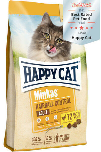 Happy Cat  Minkas Hairball Geflügel 10kg