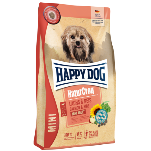 Happy Dog Natur Croq Adult Mini Lachs + Reis 4kg