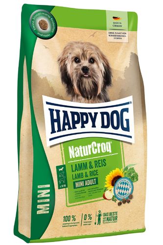Happy Dog Natur Croq Adult Mini Lamm + Reis 4kg